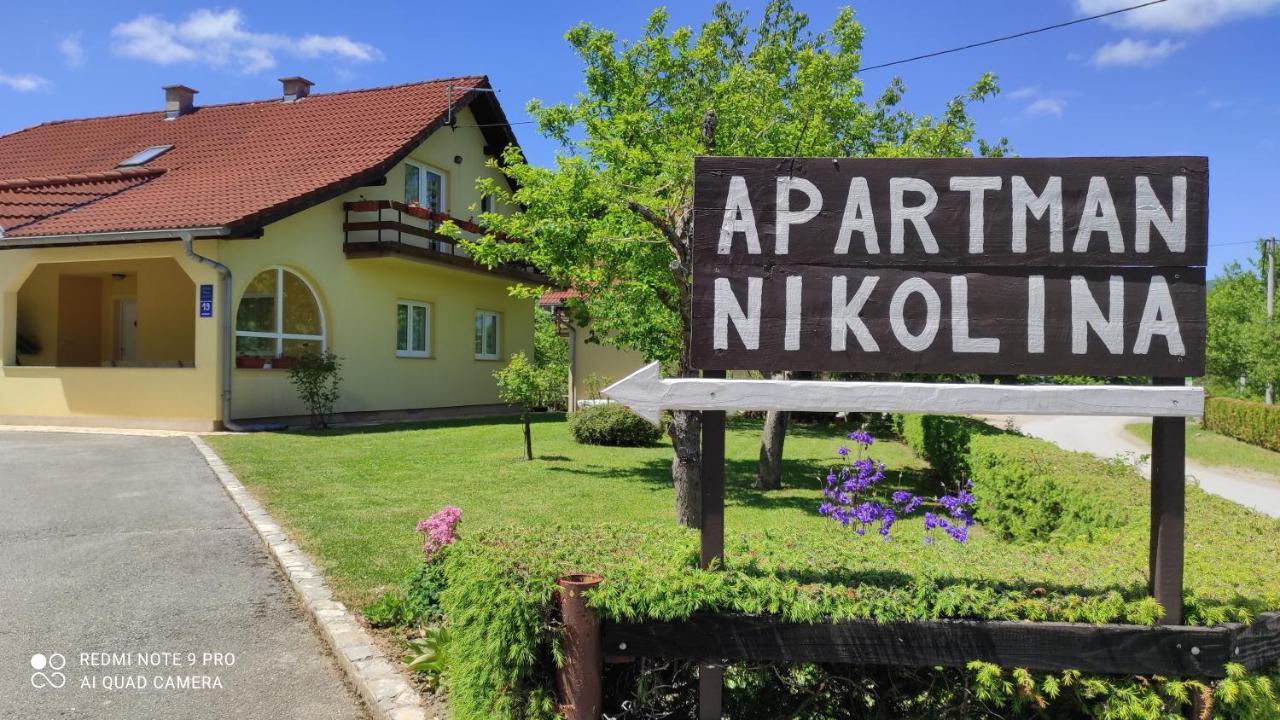Apartment Nikolina Grabovac (Karlovac) Exterior foto